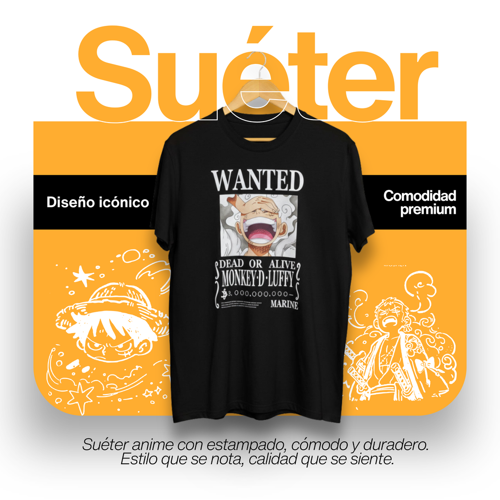 Suéter Gear 5 Luffy